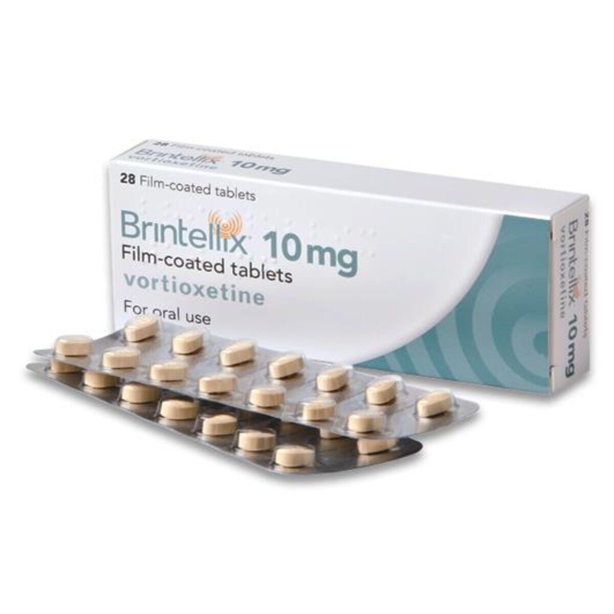 Buy Brintellix 10mg Tablets - Vortioxetine 10mg, 28's - Dock Pharmacy