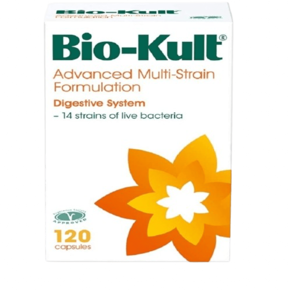 Bio-Kult Advanced probiotic capsules 120 pack, multi-strain live bacteria supplement for digestive health, gut balance and immune support